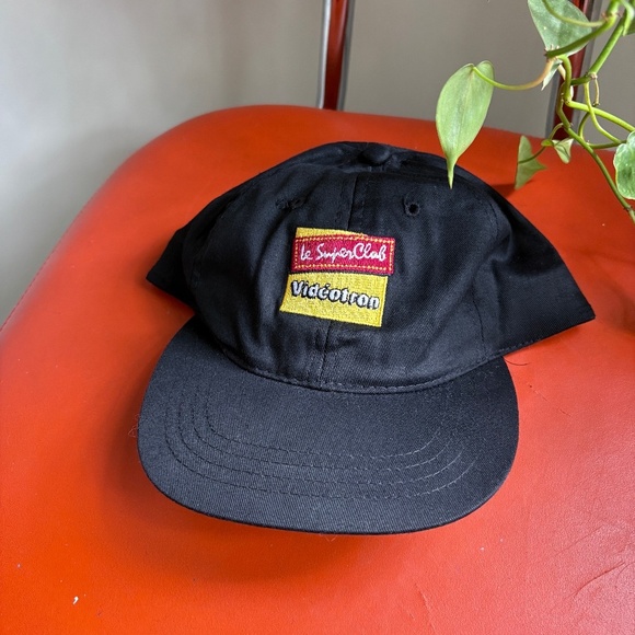 RARE Vintage SUPER CLUB VIDEOTRON QUEBEC snapback hat cap - Picture 1 of 6